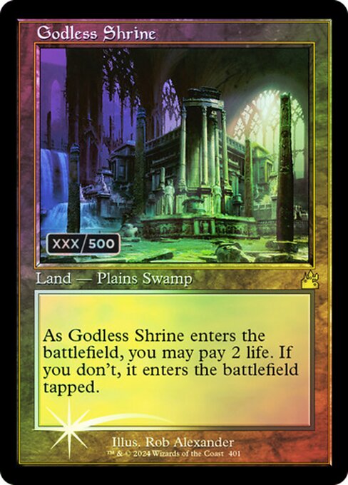 Godless Shrine · Ravnica Remastered 401z/531