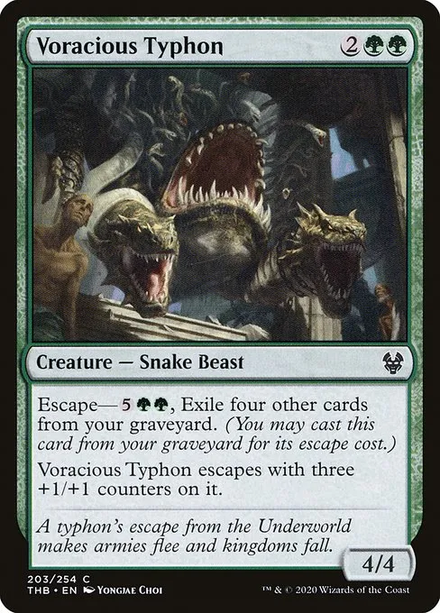 Voracious Typhon · Theros Beyond Death 203/358