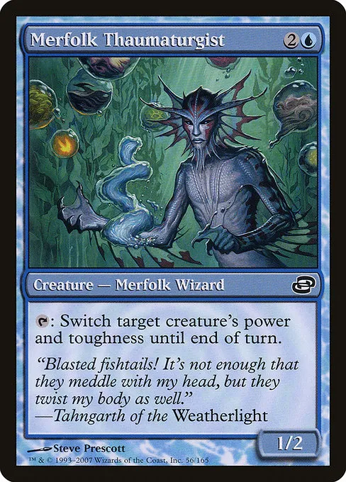 Merfolk Thaumaturgist · Planar Chaos 56/165