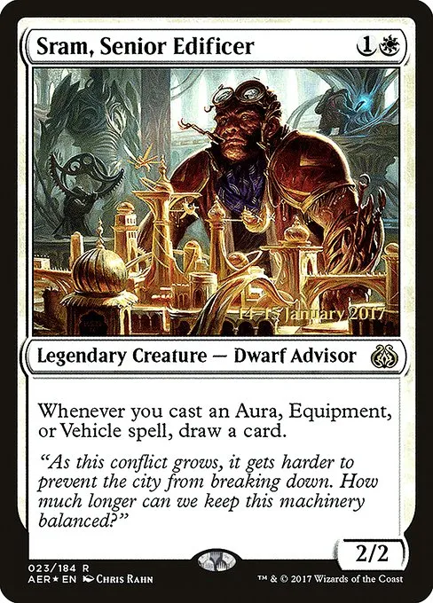 Sram, Senior Edificer · Aether Revolt Promos 23s/65