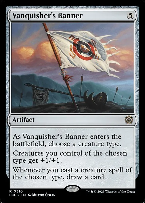 Vanquisher's Banner · The Lost Caverns of Ixalan Commander 316/370