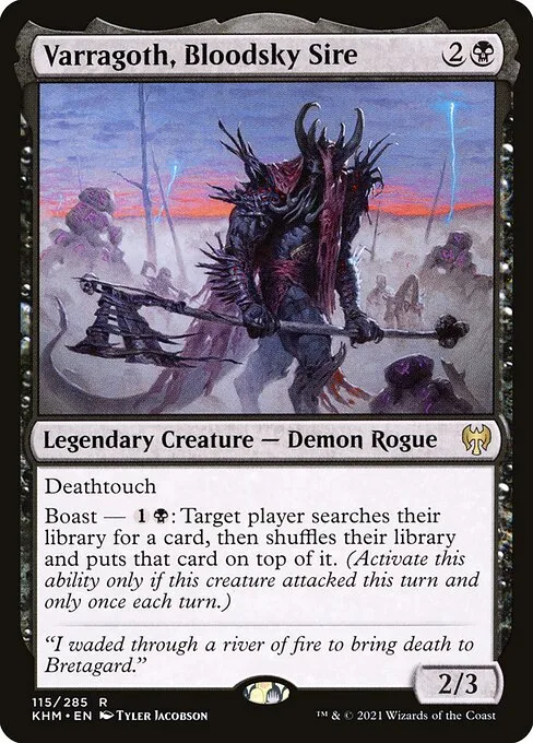 Varragoth, Bloodsky Sire · Kaldheim 115/425