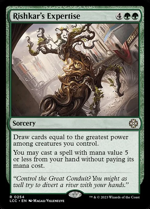 Rishkar's Expertise · The Lost Caverns of Ixalan Commander 254/370