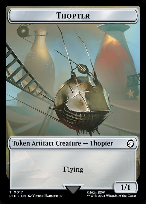 Thopter · Fallout Tokens 17/22
