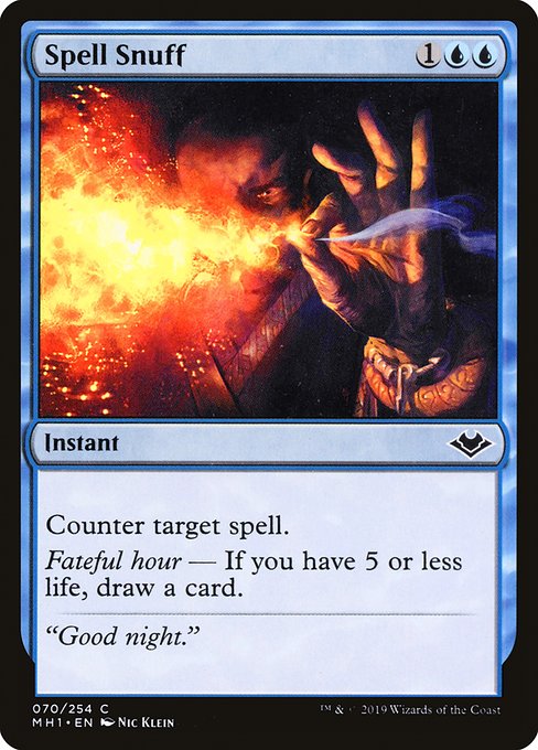 Spell Snuff · Modern Horizons 70/255
