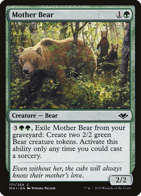 Mother Bear · Modern Horizons 171/255