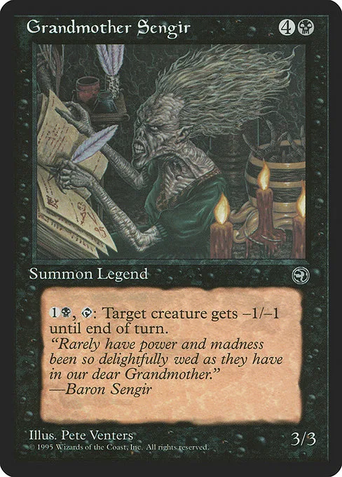 Grandmother Sengir · Homelands 50/140