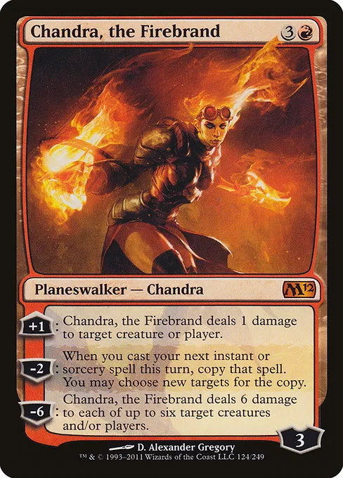 Chandra, the Firebrand · Magic 2012 124/249