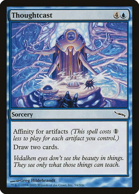 Thoughtcast · Mirrodin 54/306