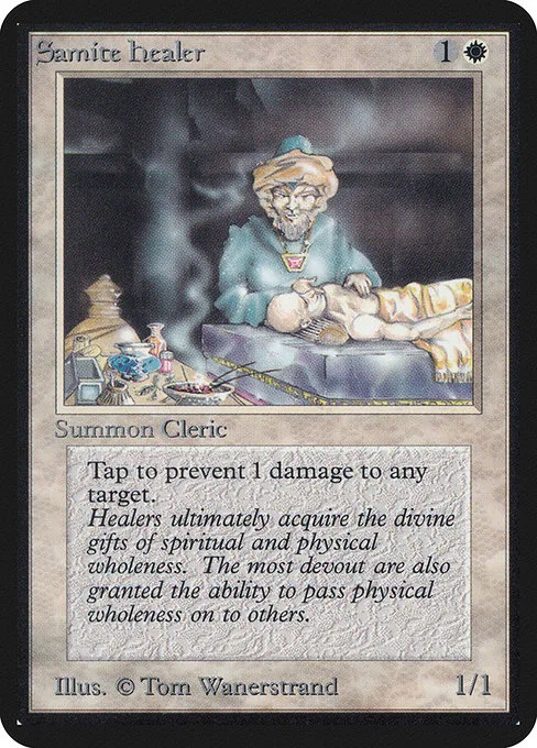 Samite Healer · Limited Edition Alpha 37/295