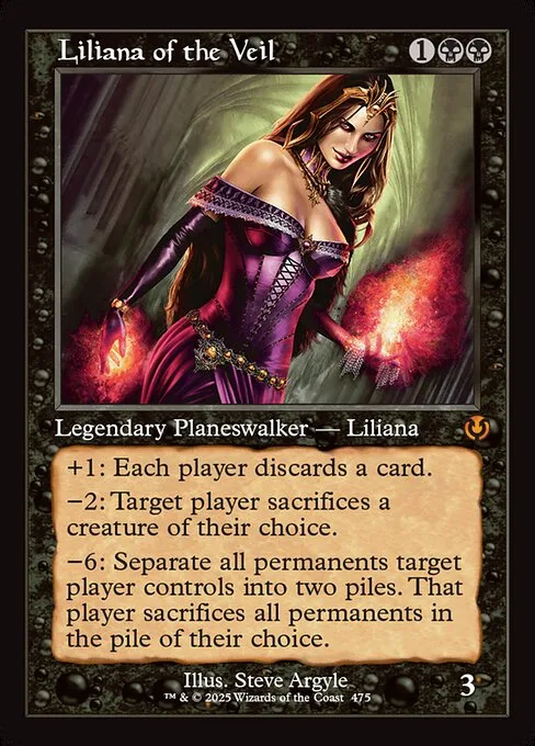 Liliana of the Veil · Innistrad Remastered 475/495