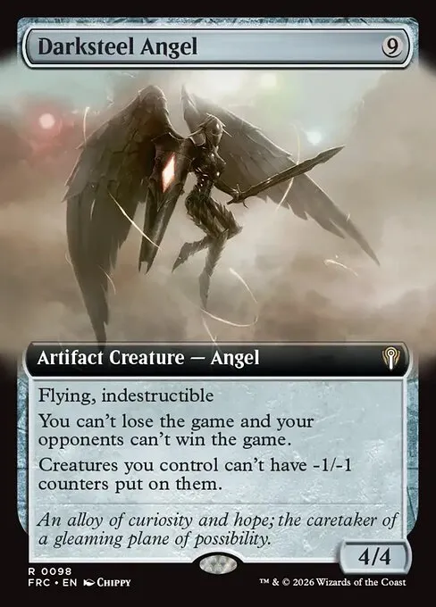 Darksteel Angel · Reality Fracture Commander 98/2