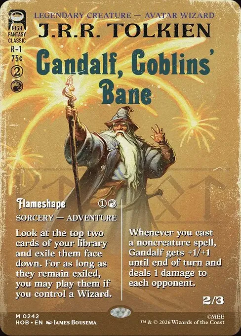 Gandalf, Goblins' Bane // Flameshape · The Hobbit 242/39