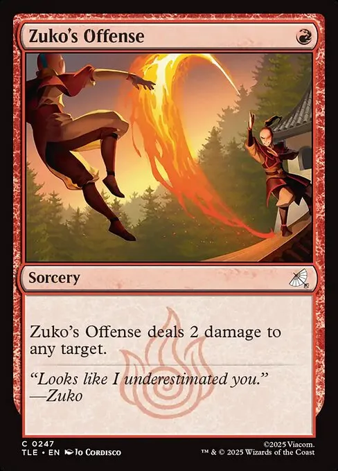 Zuko's Offense · Avatar: The Last Airbender Eternal 247/317
