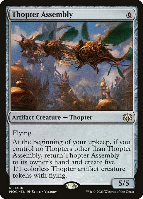 Thopter Assembly · March of the Machine Commander 386/450