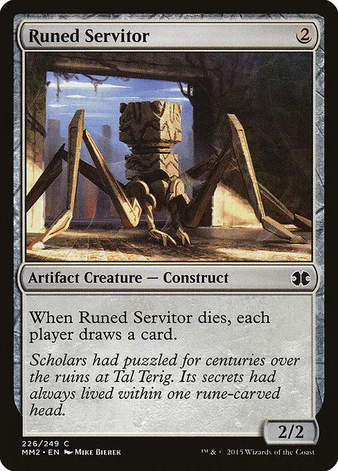 Runed Servitor · Modern Masters 2015 226/249