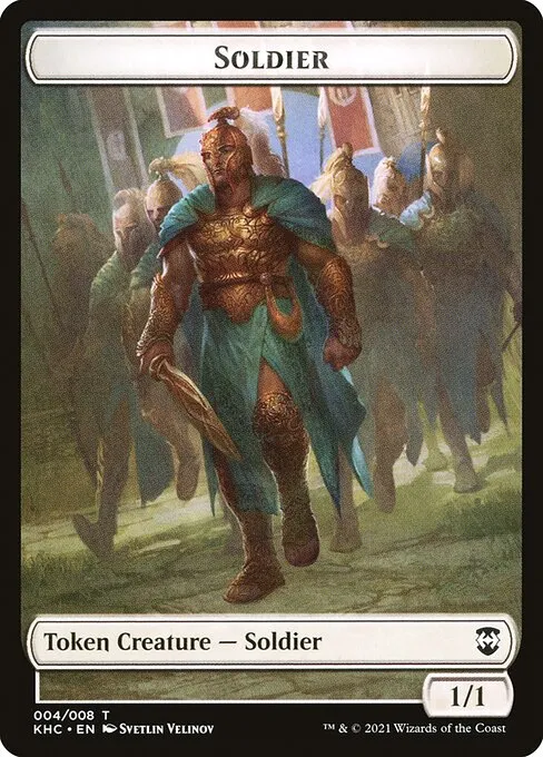 Soldier · Kaldheim Commander Tokens 4/8