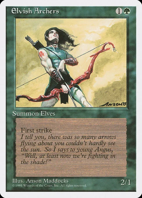 Elvish Archers · Fourth Edition 243/380