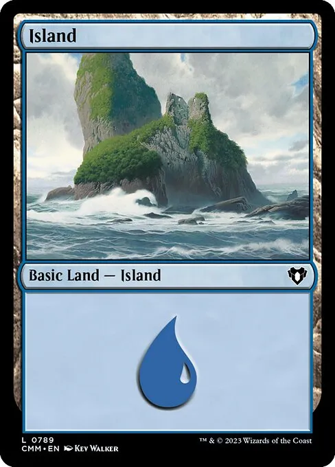 Island · Commander Masters 789/1067