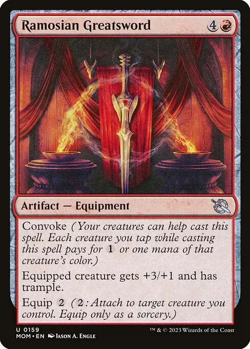 Ramosian Greatsword · March of the Machine 159/387