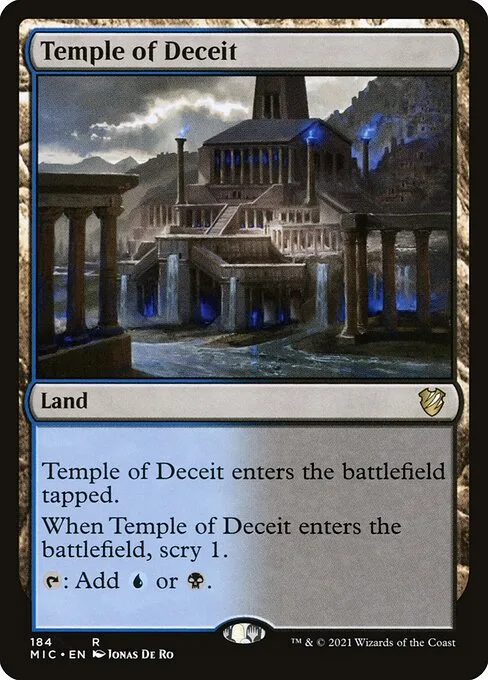 Temple of Deceit · Midnight Hunt Commander 184/187