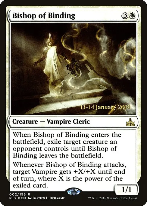 Bishop of Binding · Rivals of Ixalan Promos 2s/98