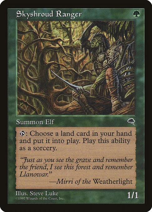 Skyshroud Ranger · Tempest 256/350