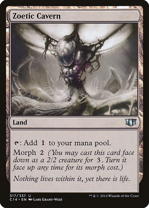 Zoetic Cavern · Commander 2014 317/337