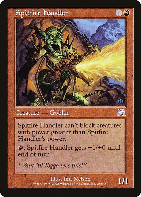 Spitfire Handler · Onslaught 236/351