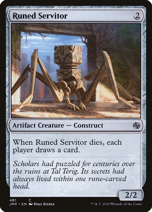 Runed Servitor · Jumpstart 481/497