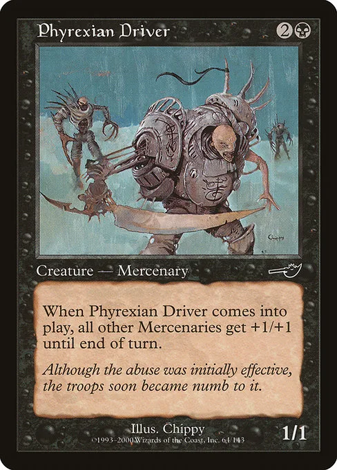 Phyrexian Driver · Nemesis 64/143