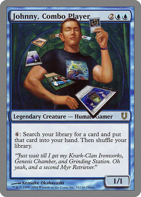 Johnny, Combo Player · Unhinged 35/168