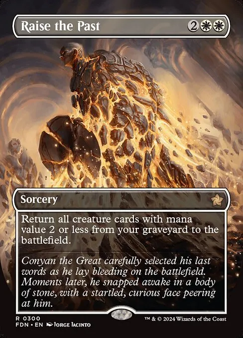 Raise the Past · Foundations 300/771