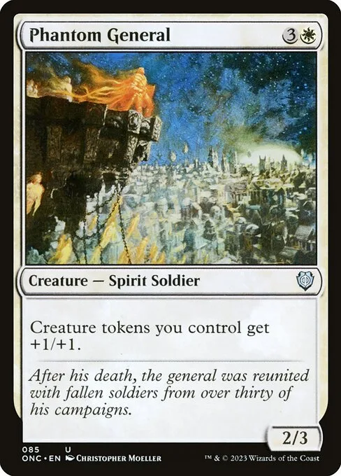 Phantom General · Phyrexia: All Will Be One Commander 85/174