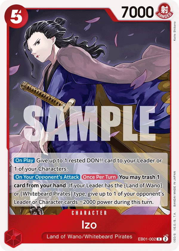 Izo · Extra Booster: Memorial Collection EB01-002/105