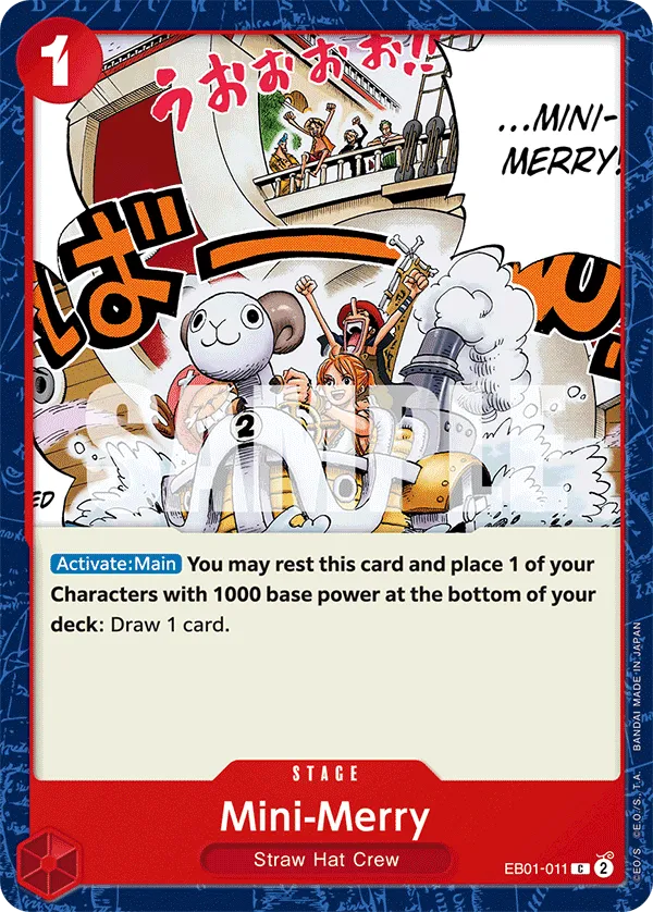 Mini-Merry · Extra Booster: Memorial Collection EB01-011/105