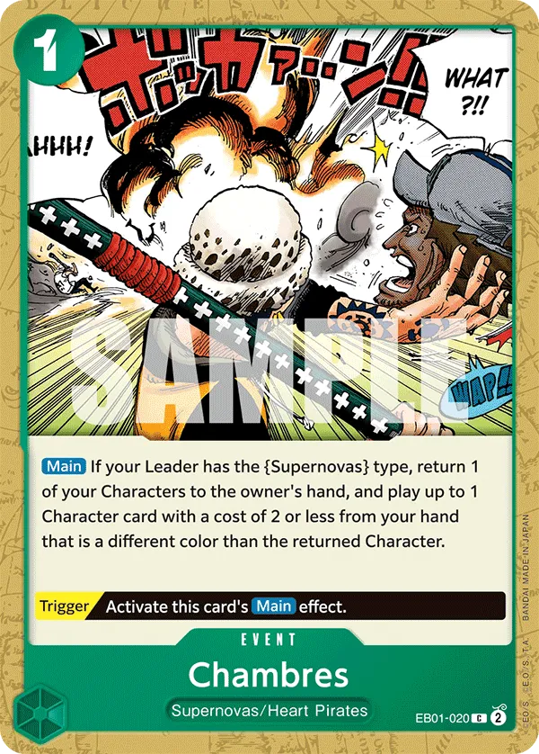 Chambres · Extra Booster: Memorial Collection EB01-020/105