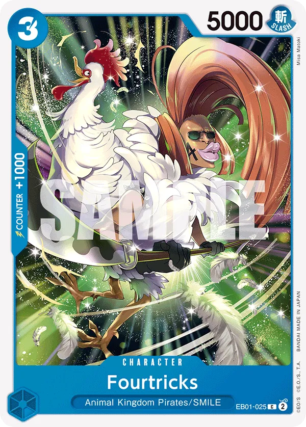 Fourtricks · Extra Booster: Memorial Collection EB01-025/105