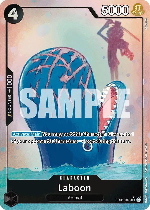 Laboon (048) (Alternate Art) · Extra Booster: Memorial Collection EB01-048/105