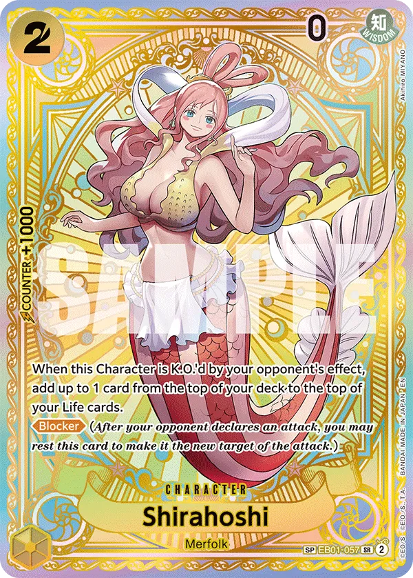 Shirahoshi (SP) · Extra Booster: Memorial Collection EB01-057/105