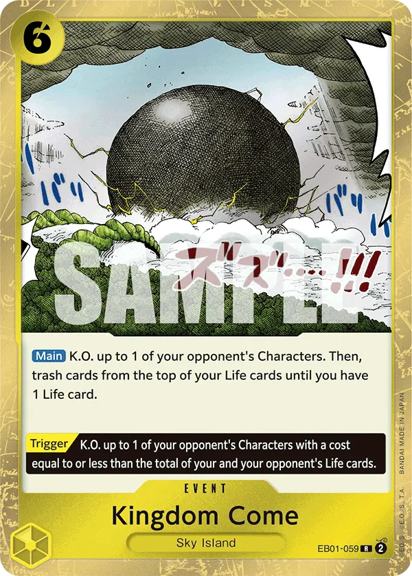 Kingdom Come · Extra Booster: Memorial Collection EB01-059/105