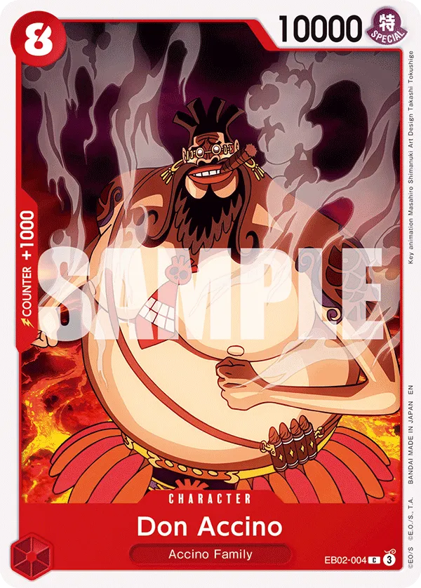 Don Accino · Extra Booster: Anime 25th Collection EB02-004/82