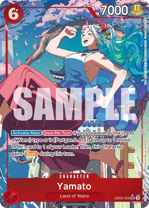 Yamato (Alternate Art) · Extra Booster: Anime 25th Collection EB02-006/84