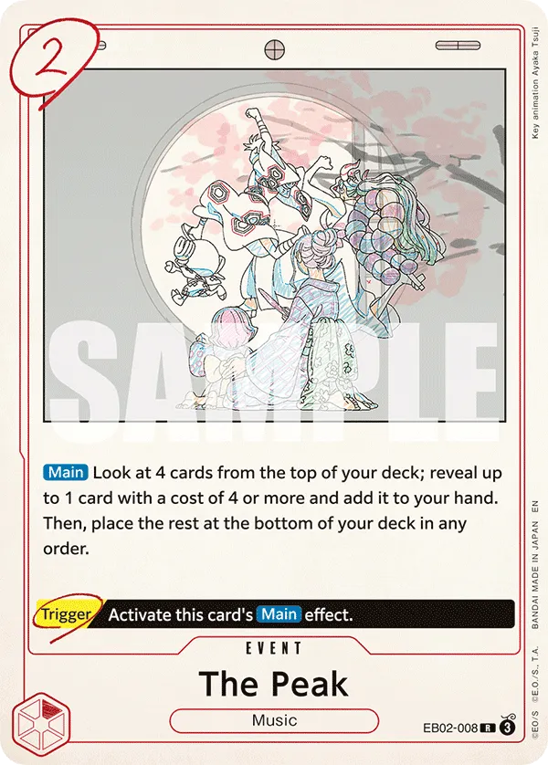 The Peak · Extra Booster: Anime 25th Collection EB02-008/84