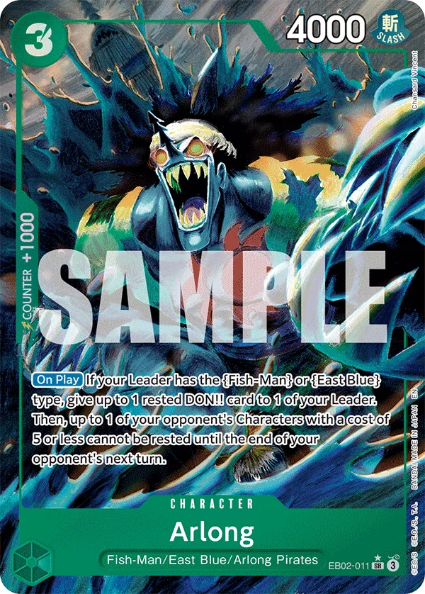Arlong (Alternate Art) · Extra Booster: Anime 25th Collection EB02-011/84
