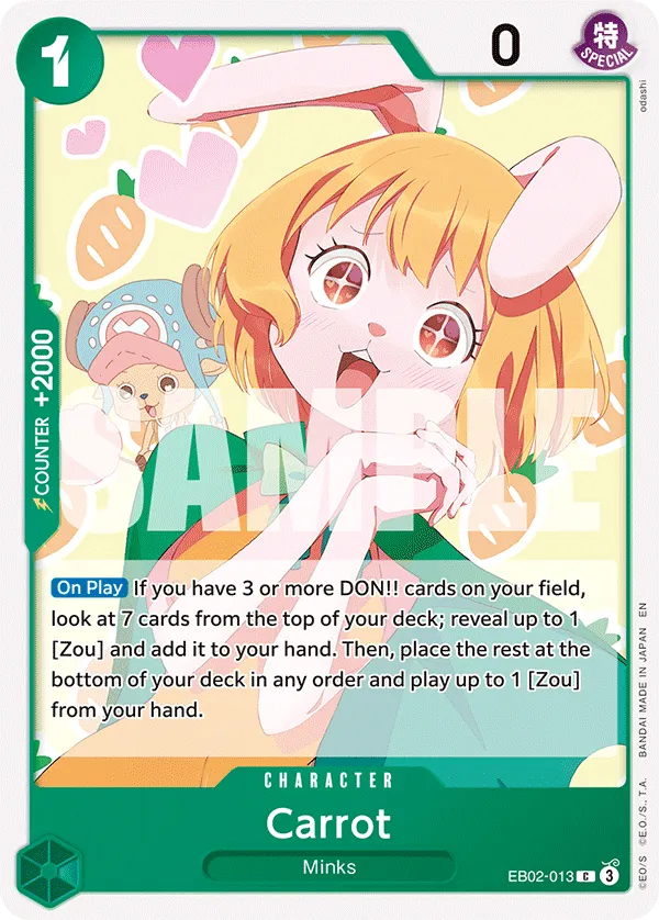 Carrot · Extra Booster: Anime 25th Collection EB02-013/84