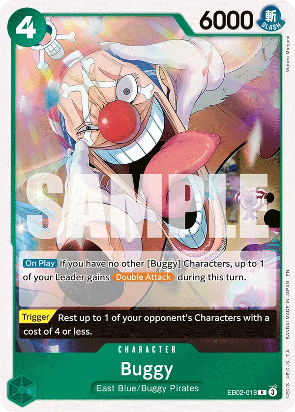 Buggy · Extra Booster: Anime 25th Collection EB02-018/84