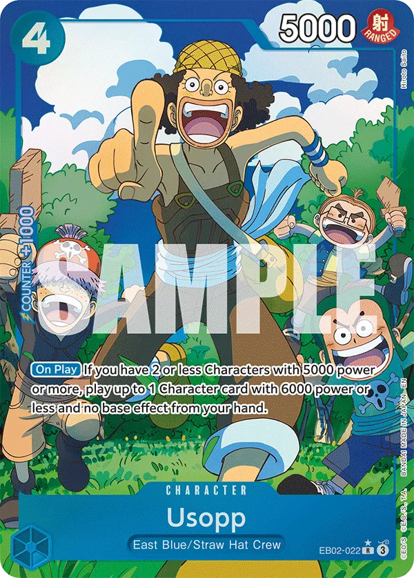 Usopp (Alternate Art) · Extra Booster: Anime 25th Collection EB02-022/84