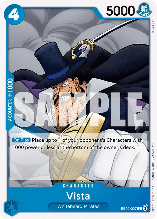 Vista · Extra Booster: Anime 25th Collection EB02-027/84