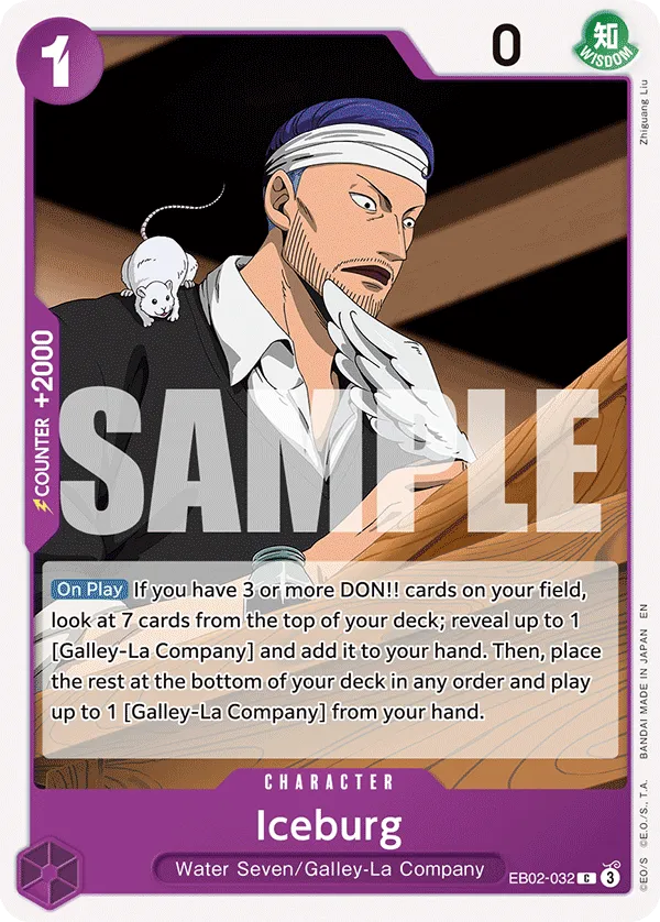 Iceburg · Extra Booster: Anime 25th Collection EB02-032/84